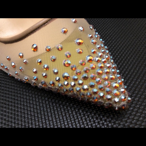 Christian Louboutin Follies Strass Crystal Heels - Picture 5 of 8